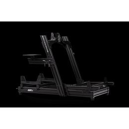  Next Level Racing | Aluminum | Racing Simulator Cockpit | GTElite Front and Side Mount Edition | Black