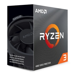  AMD | Ryzen 3 4100 | 3.8 GHz | AM4 | Processor threads 8 | AMD | Processor cores 4