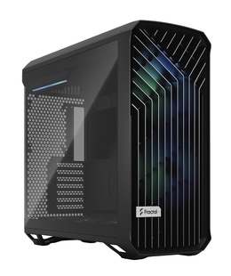  Fractal Design | Torrent Compact RGB TG Light Tint | Side window | Black | Power supply included | ATX  Hover