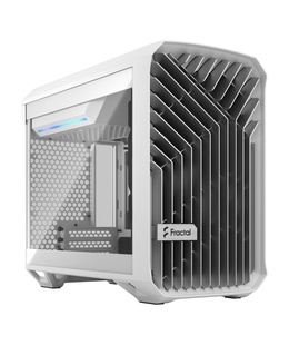  Fractal Design | Torrent Nano TG Clear Tint | Side window | White | Power supply included | ATX  Hover
