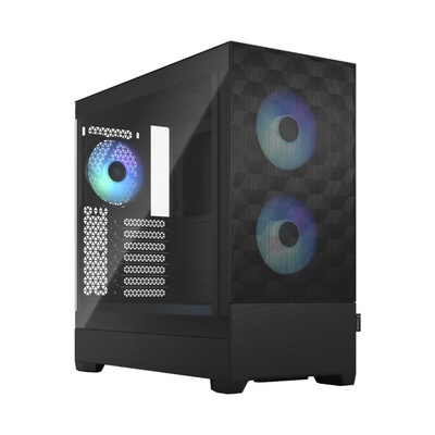  Fractal Design | op Air RGB | Side window | Black TG Clear Tint | ATX