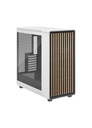  Fractal Design Computer Case | North XL | Chalk White TG Clear | ATX | Power supply included No Hover