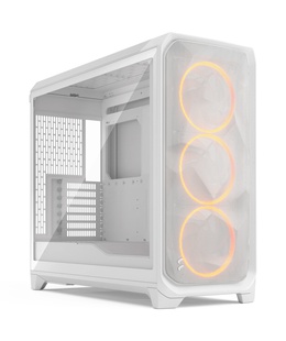  Fractal Design Meshify 3 XL | White RGB TG Clear Tint | Mid-Tower | Power supply included No | ATX  Hover