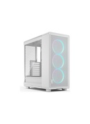  Fractal Design Case | Epoch | White TG RGB Clear Tint | ATX | Power supply included No