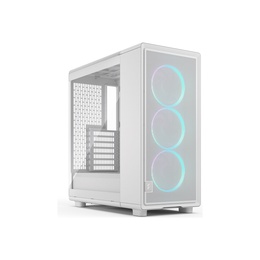  Fractal Design Case | Epoch | White TG RGB Clear Tint | ATX | Power supply included No