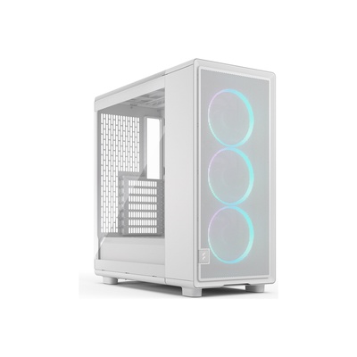  Fractal Design Case | Epoch | White TG RGB Clear Tint | ATX | Power supply included No