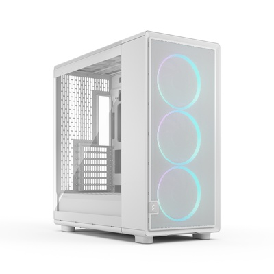  Fractal Design Case | Epoch XL | White TG RGB Clear Tint | ATX | Power supply included No