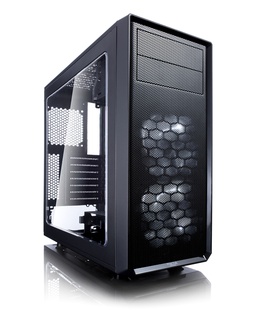  Fractal Design | Focus G Black Window | Black | ATX | Power supply included No | ATX  Hover