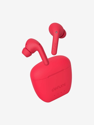 Austiņas Defunc Earbuds True Audio Built-in microphone Wireless Bluetooth Red  Hover