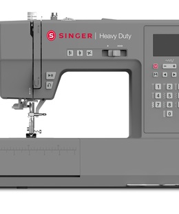 Singer | Computerized Sewing Machine | HD6800C Heavy Duty | Number of stitches 586 | Number of buttonholes 9 | Grey  Hover