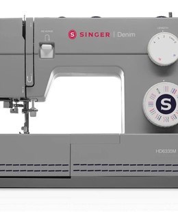  Singer Sewing Machine | HD6335M Denim | Number of stitches 32 | Grey  Hover
