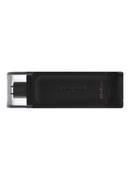  Kingston DataTraveler 70 64 GB USB-C Black