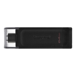  Kingston DataTraveler 70 64 GB USB-C Black