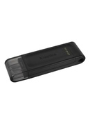  Kingston DataTraveler 70 64 GB USB-C Black Hover