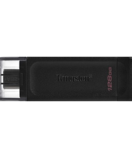  Kingston | USB Flash Drive | DataTraveler 70 | 128 GB | USB 3.2 Gen 1 Type-C | Black  Hover