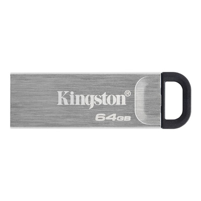  Kingston | USB Flash Drive | DataTraveler Kyson | 64 GB | USB 3.2 Gen 1 | Black/Grey