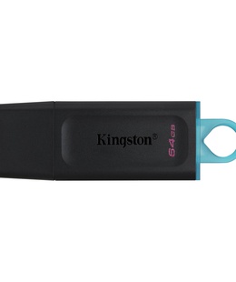  Kingston | DataTraveler Exodia USB Flash Drive | 64 GB | USB 3.2 Gen 1 | Black/Blue  Hover