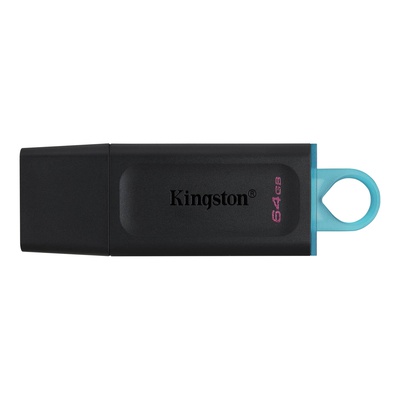  Kingston | DataTraveler Exodia USB Flash Drive | 64 GB | USB 3.2 Gen 1 | Black/Blue