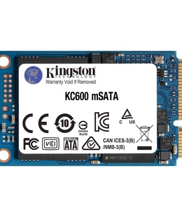  Kingston | KC600 | 1000 GB | SSD interface mSATA | Read speed 550 MB/s | Write speed 520 MB/s  Hover