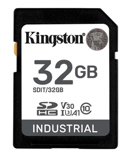  Kingston SDHC/SDXC SD Flash Memory Card 32 GB Black  Hover