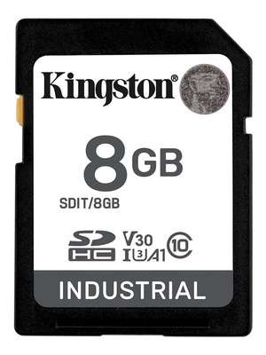  Kingston | SDHC SD | Flash Memory Card | 8 GB | Black  Hover