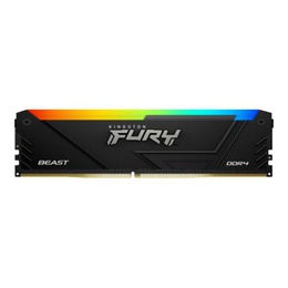  Kingston KF432C16BB12AK2/32 32GB 3200MT/s DDR4 CL16 DIMM (Kit of 2) 1Gx8 FURY Beast RGB | Kingston