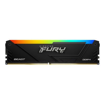  Kingston KF432C16BB12AK2/32 32GB 3200MT/s DDR4 CL16 DIMM (Kit of 2) 1Gx8 FURY Beast RGB | Kingston