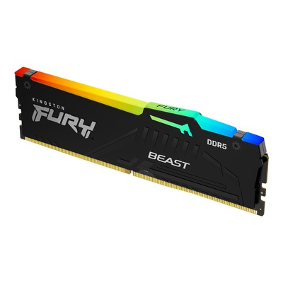  Kingston FURY Beast Black RGB EXPO | 16 GB | DDR5 | 6000 MHz | PC/server | Registered No | ECC No