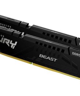  Kingston KF560C30BBEK2-32 32GB 6000MT/s DDR5 CL30 DIMM (Kit of 2) FURY Beast Black EXPO  Hover