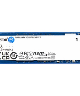  Kingston SSD | NV3 | 1000 GB | SSD form factor M.2 2280 | Solid-state drive interface PCIe NVMe Gen 4.0 (x4) | Read speed 6000 MB/s | Write speed 4000 MB/s  Hover