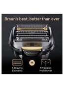  Braun | Shaver | 9515S Series 9 Pro+ | Operating time (max) 60 min | Wet & Dry | Lithium Ion Hover