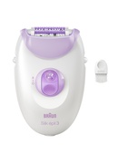 Epilātors Braun Epilator | SE3-000 Silk épil 3 | Number of power levels 2 | White/Purple