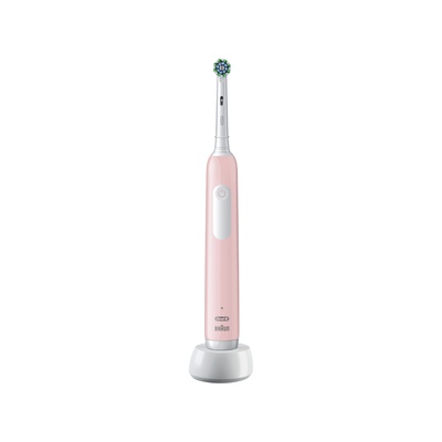 Birste Oral-B | Pro Series 1 Cross Action | Electric Toothbrush | Rechargeable | For adults | Pink | Number of brush heads included 1 | Number of teeth brushing modes 3
