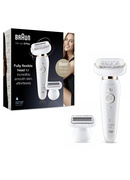 Epilātors Braun Epilator | Silk-épil 9 Flex SES9006 | Number of power levels 2 | Wet & Dry | White