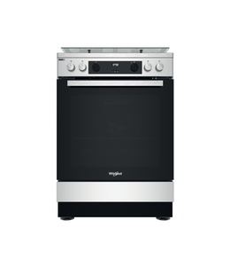 Virtuves plīts Whirlpool Cooker | WS68G8CHX/E/1 | Hob type Gas | Oven type  Electric | Stainless Steel | Width 60 cm | Digital | Depth 60 cm | 78 L  Hover