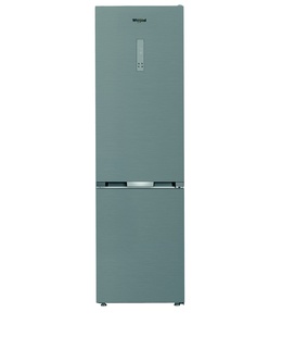  Whirlpool Refrigerator | WHK 26403 XP6E | Energy efficiency class C | Free standing | Combi | Height 203.5 cm | No Frost system | Fridge net capacity 249 L | Freezer net capacity 106 L | 35 dB | Pearl Inox  Hover