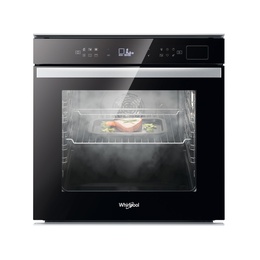 Cepeškrāsnis Whirlpool Oven | W6 OS4 4S2 H BL | 73 L | Electric | Hydrolytic | Electronic | Steam function | Convection | Height 59.5 cm | Width 59.5 cm | Black