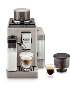  Delonghi | Coffee Maker | EXAM440.55.BG Rivelia | Pump pressure 19 bar | Built-in milk frother | Automatic | 1450 W | Sand Beige  Hover