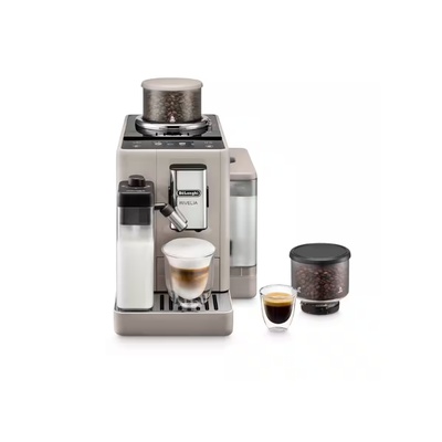  Delonghi | Coffee Maker | EXAM440.55.BG Rivelia | Pump pressure 19 bar | Built-in milk frother | Automatic | 1450 W | Sand Beige