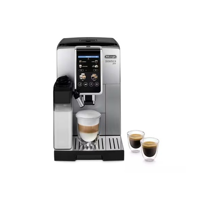  Delonghi | Coffee Maker | Dinamica Plus ECAM380.85.SB | Pump pressure 15 bar | Built-in milk frother | Automatic | 1450 W | Stainless Steel/Black