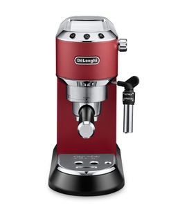  Delonghi | Dedica Espresso Coffee Maker | EC685.R | Pump pressure 15 bar | Built-in milk frother | Semi-automatic | 1300 W | Red  Hover