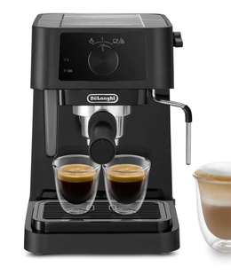  Delonghi | Coffee Maker | EC230 | Pump pressure 15 bar | Built-in milk frother | Semi-automatic | 360° rotational base No | 1100 W | Black  Hover