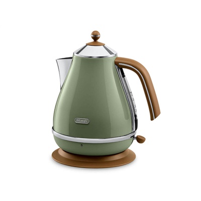 Tējkanna Delonghi | KBOV 2001.GR Kettle | Electric | 2000 W | 1.7 L | 360° rotational base | Green