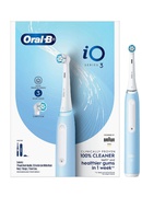 Birste Oral-B Electric Toothbrush | iO3N | Rechargeable | For adults | Number of brush heads included 1 | Number of teeth brushing modes 3 | Ice Blue Hover