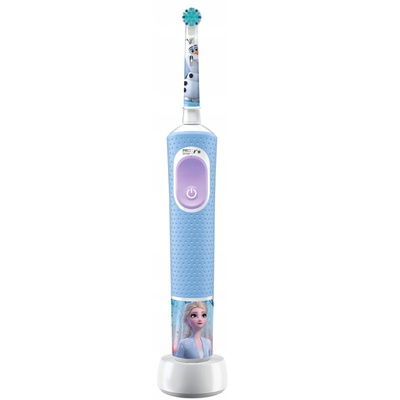 Birste Oral-B | Electric Toothbrush | Vitality PRO Kids Frozen | Rechargeable | For kids | Number of brush heads included 1 | Number of teeth brushing modes 2 | Blue