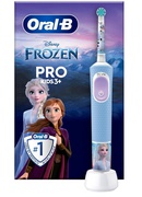 Birste Oral-B | Vitality PRO Kids Frozen | Electric Toothbrush | Rechargeable | For children | Blue | Number of brush heads included 1 | Number of teeth brushing modes 2 Hover