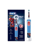 Birste Oral-B | Electric Toothbrush | Vitality PRO Kids Spiderman | Rechargeable | For kids | Number of brush heads included 1 | Number of teeth brushing modes 2