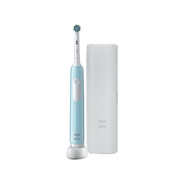 Birste Oral-B | Electric Toothbrush with Travel Case | Pro Series 1 | Rechargeable | For adults | Number of brush heads included 1 | Number of teeth brushing modes 3 | Caribbean Blue