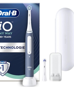 Birste Oral-B | Electric Toothbrush Teens | iO10 My Way | Rechargeable | For adults | Number of brush heads included 2 | Number of teeth brushing modes 4 | Ocean Blue  Hover