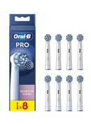 Birste Oral-B | Replaceable toothbrush heads | EB60X-8 Sensitive Clean Pro | Heads | For adults | Number of brush heads included 8 | White